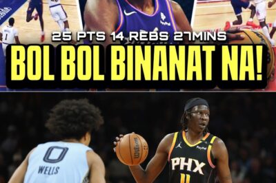 ANG PAGBANGON NG HIGANTE: BOL BOL, DIRECHO BABAD NA SA ROTATION NG SUNS—SIYA NA NGA BA ANG “MINI-WEMBANYAMA” NG PHOENIX? NH
