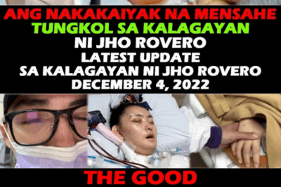 ANG MAPAIT NA KATOTOHANAN: Ang “Good News” at “Bad News” sa Kalagayan ni Jho Rovero na Nagpaluha sa Milyon-Milyong Pilipino