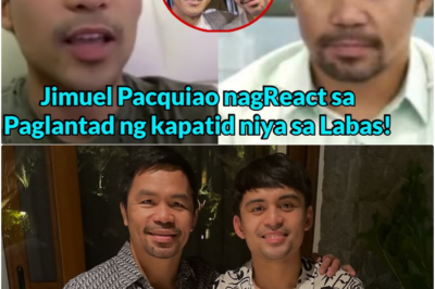 “LABAS AKO DIYAN!” JIMUEL PACQUIAO, EMOSYONAL NA TUMUGON SA BIGLAANG PAGLANTAD NG KANYANG KAPATID SA LABAS MULA KAY MANNY PACQUIAO!
