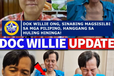 SA BINGIT NG KAMATAYAN: Doc Willie Ong, Nagsalita na sa Kanyang Laban sa Sarcoma; Inihandog ang Huling Hininga sa Walang Katapusang Paglilingkod sa Bayan
