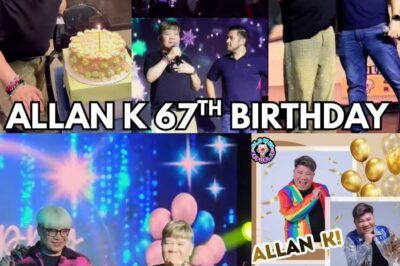 Allan K sa kanyang ika-67 kaarawan, biglang napaluha nang dumating ang isang espesyal na Dabarkads mula sa Eat Bulaga—isang hindi inaasahang bisita na nagdulot ng matinding emosyon, nostalgia, at intriga. Ano nga ba ang dahilan ng kanilang muling pagkikita at bakit naging napakaespesyal ng sandaling ito?